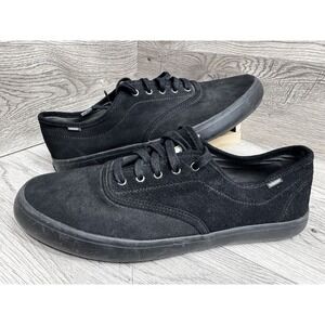 Element Black suede Skate Shoes Sneakers Mens 12